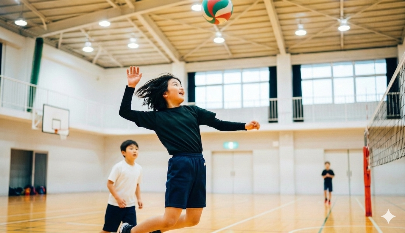 藤沢市で小学生・園児の習い事なら!バレーボールチーム湘南Bright&Shinies